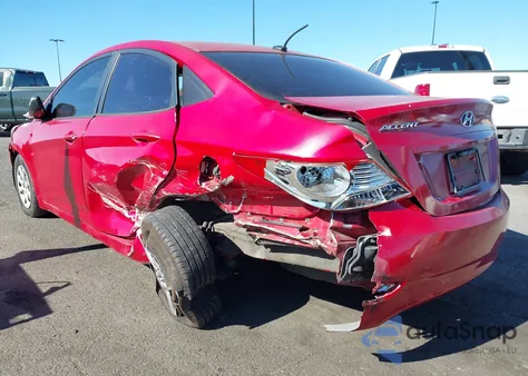 2014 Hyundai Accent Gls z USA, uszkodzony, nr VIN KMHCT4AE2EU599257